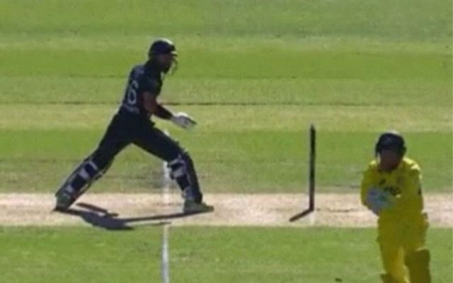 [WATCH]- Mohammad Rizwan Gets Out On The Very Next Ball After Hitting A Boundary In The AUS vs PAK 1st ODI