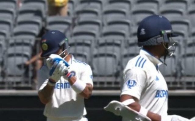 [WATCH]- Virat Kohli Praises Yashasvi Jaiswal For His Impressive Knock In Perth