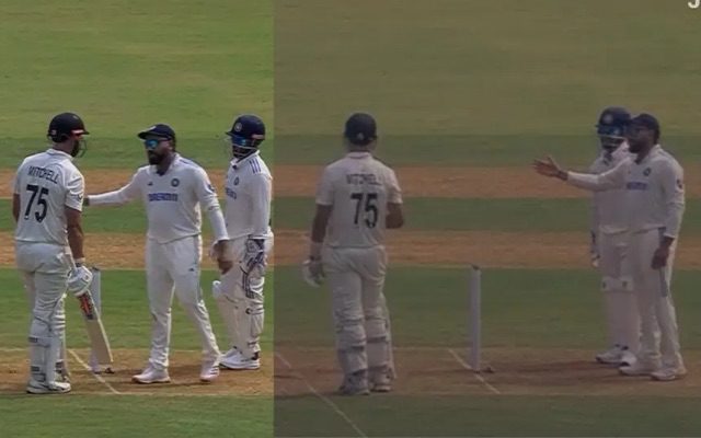 [WATCH] Heated Exchange Between Rohit Sharma And Daryl Mitchell Goes Viral In IND vs NZ Test