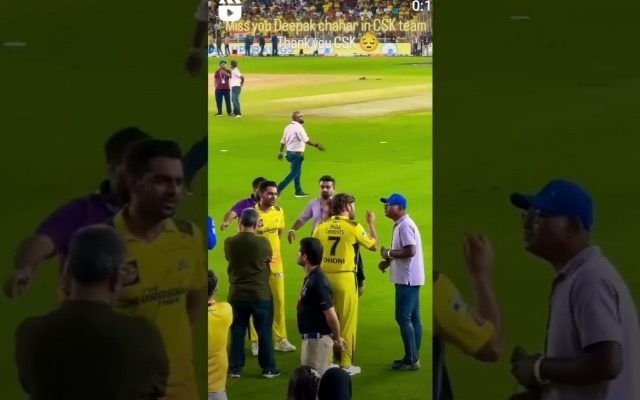 [WATCH]-“Will Miss The Cheer You Bring, Cherry!”: CSK Gives A Heartfelt Send-Off To Deepak Chahar Ahead Of IPL 2025