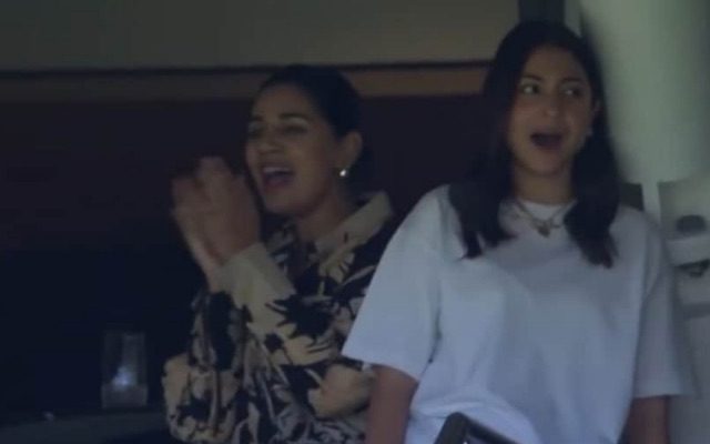 Watch: Anushka Sharma And Sanjana Ganesan Cheer After India Break Australia’s Last-Wicket Stand