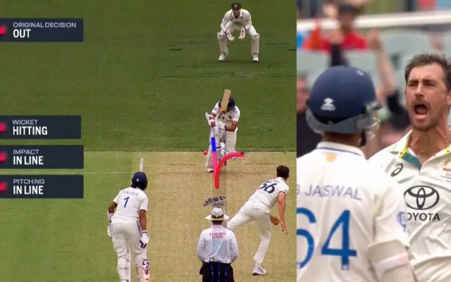 [WATCH] Mitchell Starc Dismisses Yashasvi Jaiswal With The Opening Delivery Of The Adelaide Test