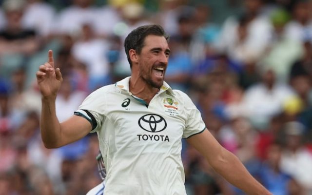 Australian Pacer Mitchell Starc Joins The Elite 350 Club With A Five-Wicket Haul In The Adelaide test