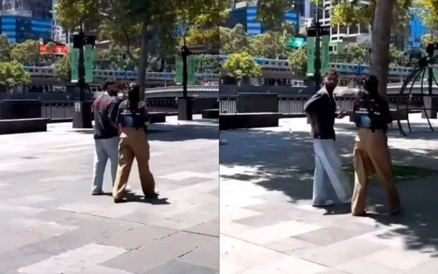 [WATCH] Virat Kohli Walking In Melbourne With Anushka Sharma Ahead Of The Boxing Day Test