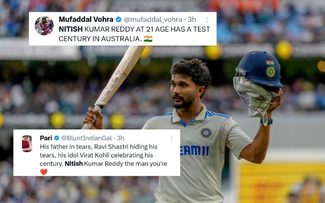 BGT 2024-25: “He’s A Hero” – Fans In Awe As Nitish Reddy Rises To The Occasion Once More With A Spectacular Century