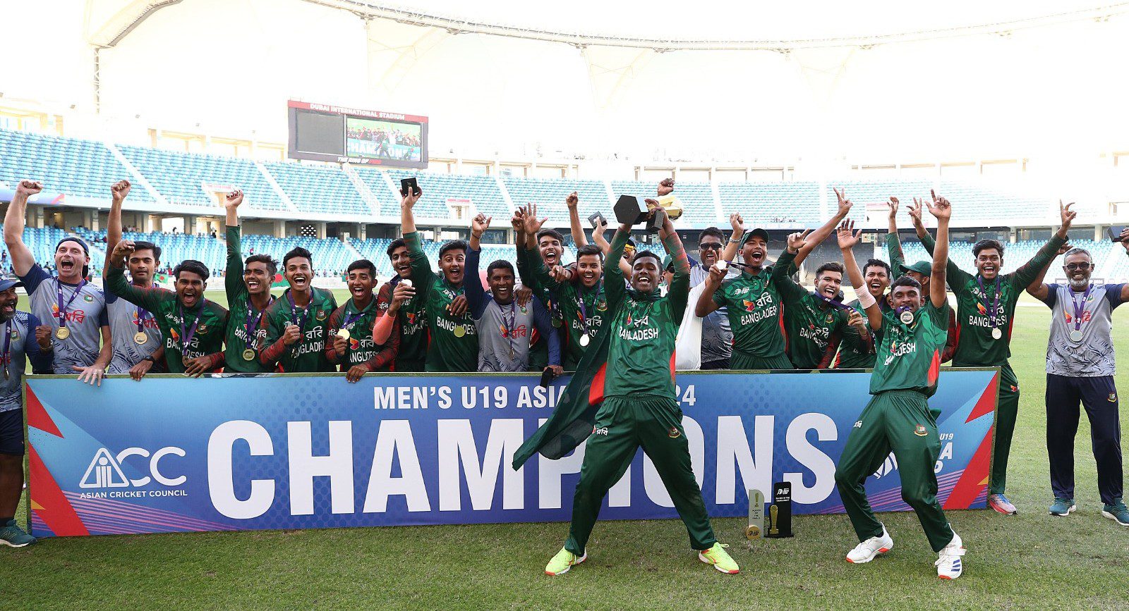 Bangladesh Retain U19 Asia Cup Title With Spirited Victory Against India U19