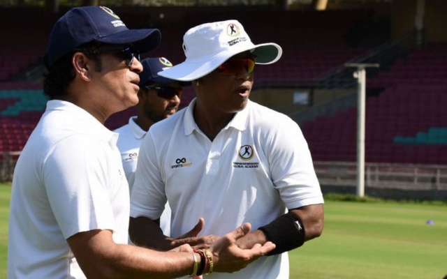 [WATCH]- Sachin Tendulkar’s Heartfelt Moment With Ailing Friend Vinod Kambli Goes Viral