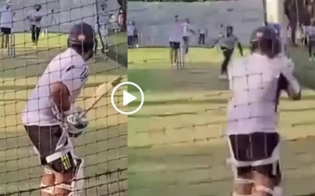 [WATCH]- Rohit Sharma And Jasprit Bumrah Gear Up For The 2nd 2024-25 BGT Test With An Intense Net Session