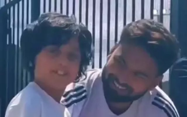 [WATCH]- Rishabh Pant Shares A Sweet Moment With A Young Fan Before BGT 2024-25 4th Test