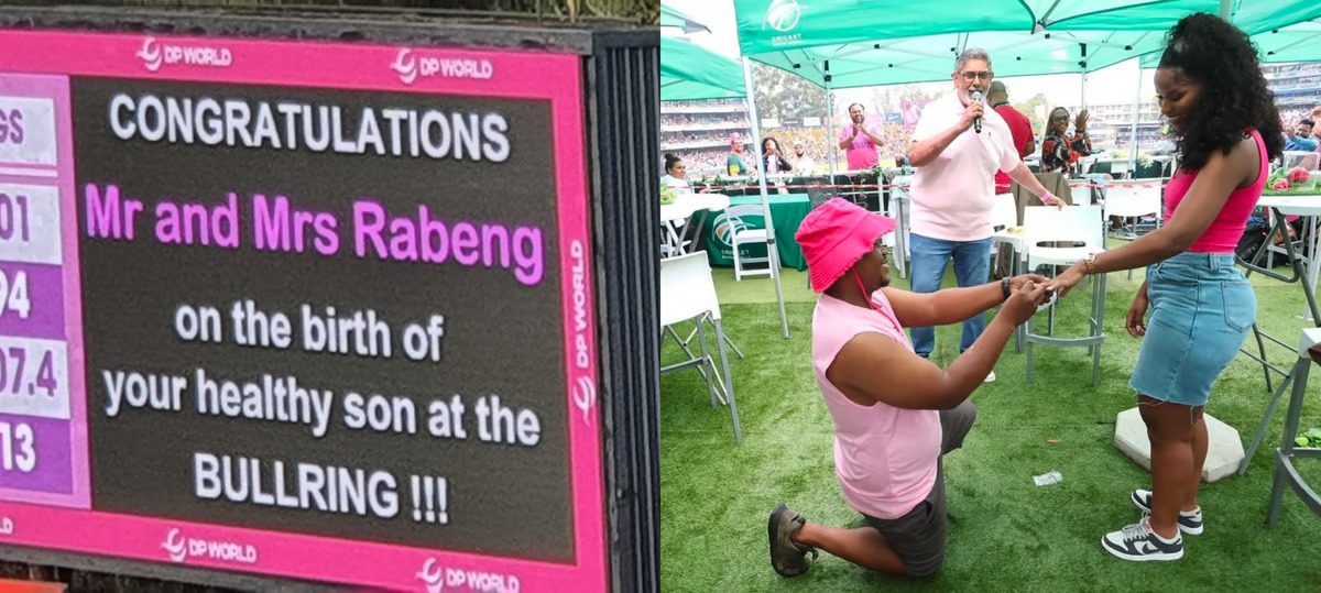 Couple Gives Birth At Wanderers Stadium In Johannesburg During SA vs PAK 3rd ODI 2024