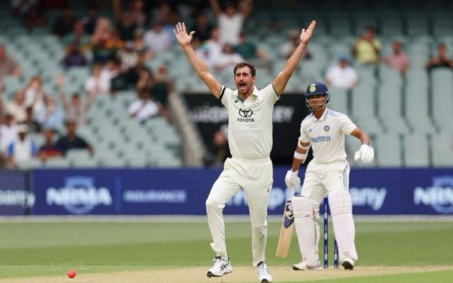 “Nothing Special”- Mitchell Starc’s Casual Reaction To Jaiswal’s First-Ball Out On Day 1 Of The 2nd BGT Test