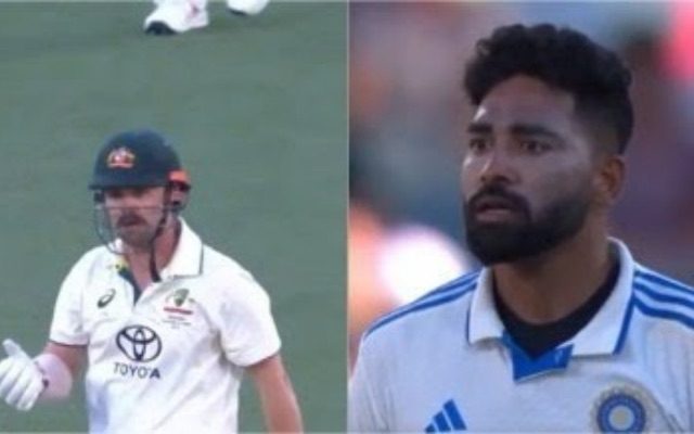 [WATCH]- Mohammed Siraj Fires A Yorker To Dismiss Travis Head For 140, Delivering A Fiery Send-Off