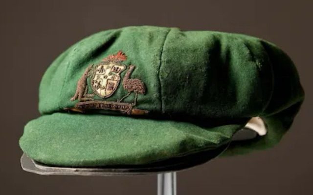 Sir Donald Bradman’s Iconic Baggy Green Cap Goes Under The Hammer