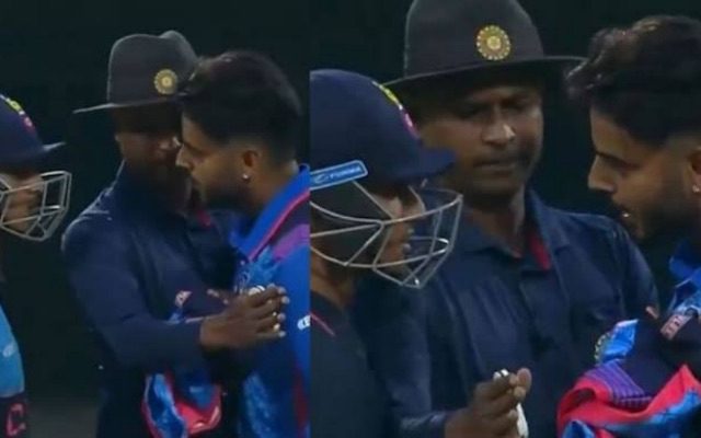 [WATCH]- Delhi Captain Ayush Badoni Clashes With UP’s Nitish Rana In SMAT 2024-25 Quarter-Final