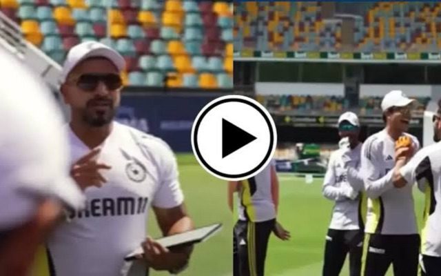 [WATCH]- India Try Unique Fielding Drill Before BGT 2024-25 3rd Test