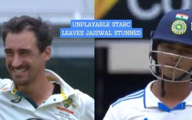 [WATCH]- Mitchell Starc Smiles After Dismissing Yashasvi Jaiswal Cheaply Again In BGT 2024-25 3rd Test