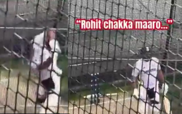 [WATCH]- Rohit Sharma Responds To Fan’s “Chhakka Maaro” In MCG Nets Before BGT 2024-25 4th Test