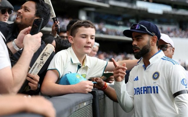 Virat Kohli Signs Autographs For Fans At MCG During Boxing Day Test, BGT 2024-25