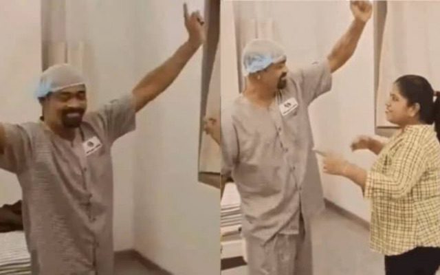 [WATCH]- Vinod Kambli’s Heartwarming Hospital Dance Video Goes Viral