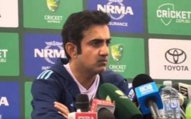 Gautam Gambhir Addresses The Controversy Over Leaked Dressing Room Conversations During The Border-Gavaskar Trophy