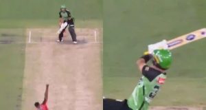 Glenn Maxwell Stuns with Unprecedented Shot for Gigantic Six in BBL