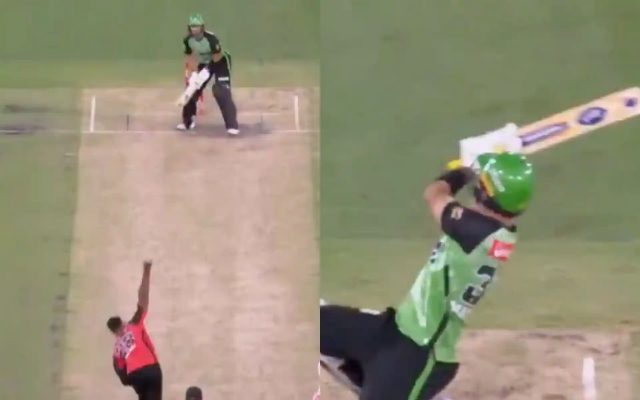 [Watch]: Glenn Maxwell Stuns with Unprecedented Shot for Gigantic Six in BBL