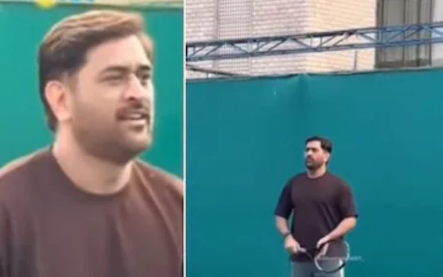 [Watch] MS Dhoni’s Unique Preparation for IPL 2025