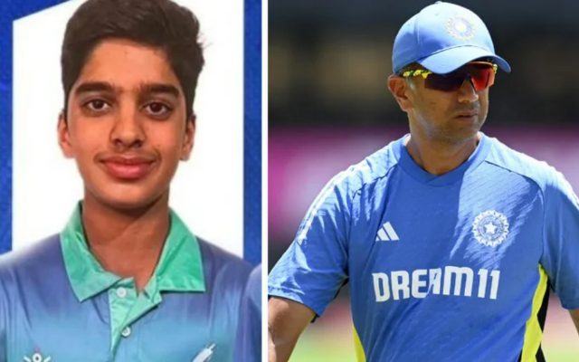Rahul Dravid’s Son Anvay Scores Stunning Hundred In Crucial Vijay Merchant Trophy Match