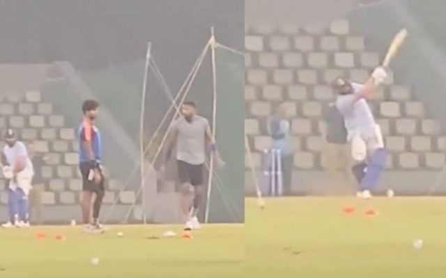 Watch Rohit Sharma and Hardik Pandya Train Together Ahead Of Champions Trophy