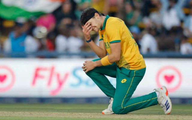 Gerald Coetzee’s Injury Puts South Africa’s Champions Trophy Hopes In Jeopardy