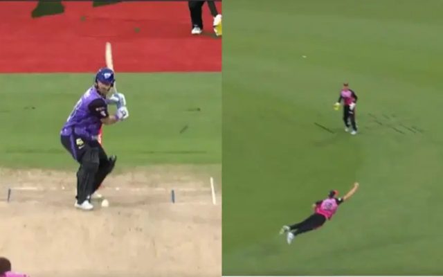 [WATCH] Jack Edwards Takes A Stunning Catch To Dismiss Matthew Wade In BBL 2024-25 Qualifier