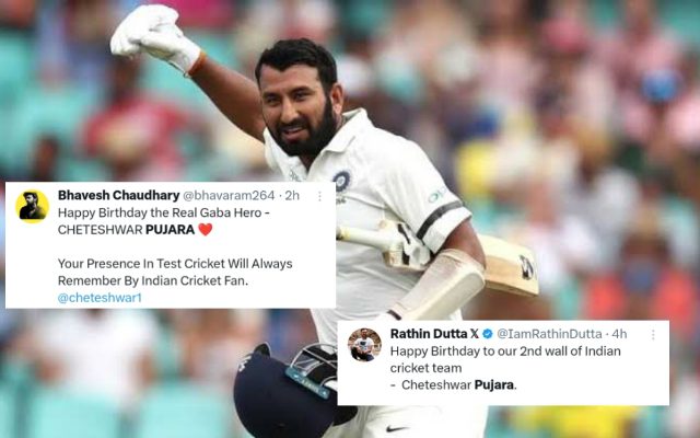 Cheteshwar Pujara Celebrates His 37th Birthday