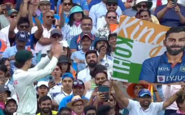 Sam Konstas Gives A Clever Response To An Indian Fan’s Virat Kohli Poster In Sydney