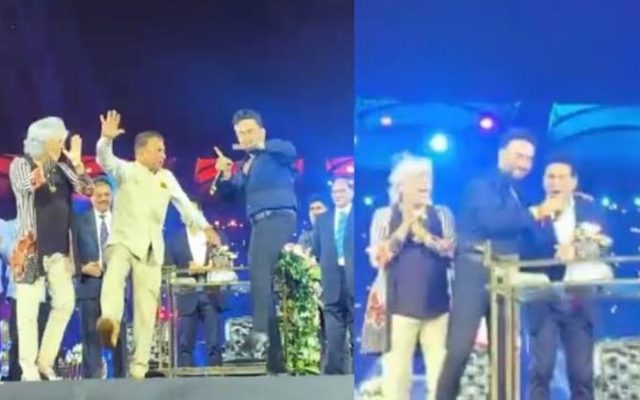 [WATCH]- Sunil Gavaskar Dances To ‘Om Shanti Om’ At Wankhede Stadium’s 50th Anniversary Celebration
