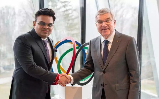 Jay Shah Meets Bach To Advance Cricket Plans For LA 2028