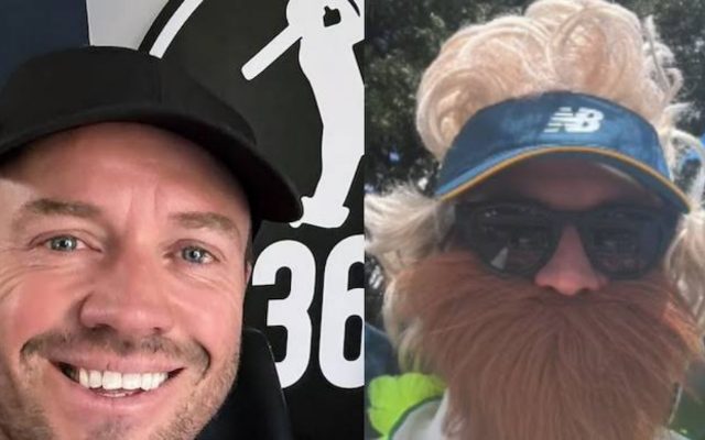 [WATCH]- AB de Villiers Visits SA20 2025 Match In Fan Disguise