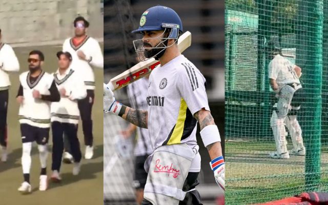 [WATCH]- Virat Kohli Trains At Arun Jaitley Stadium For Ranji Clash