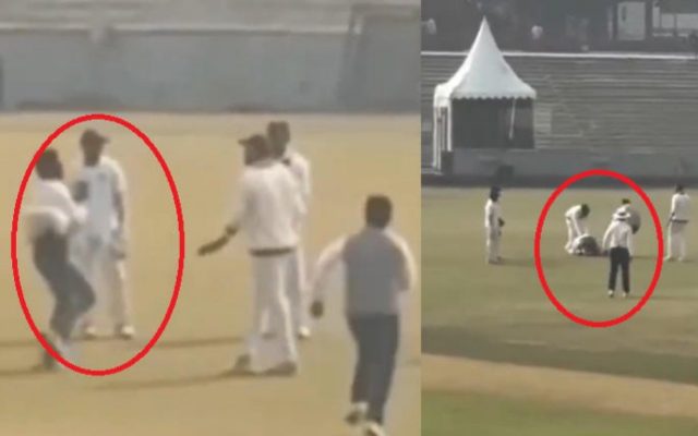 [WATCH]- Fan Touches Virat Kohli’s Feet During Delhi vs Railways Ranji Match
