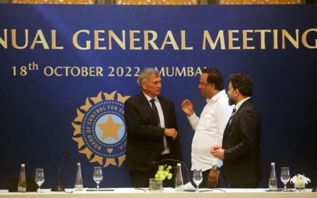 BCCI Senior Official And Former Captain Meet Vice President Of India