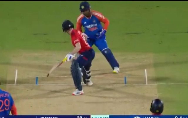 Watch: Harry Brook Struggles Against Varun Chakravarthy’s Spin