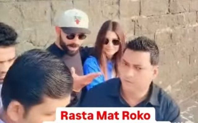 [WATCH]: “Rasta Mat Roko, Humara Bhi Boat Hai” – Virat Kohli Urges Fans To Wait At A Jetty With Anushka Sharma