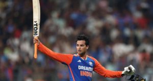 Cricket World in Awe as Abhishek Sharma's Stunning Century Against England in Fifth T20