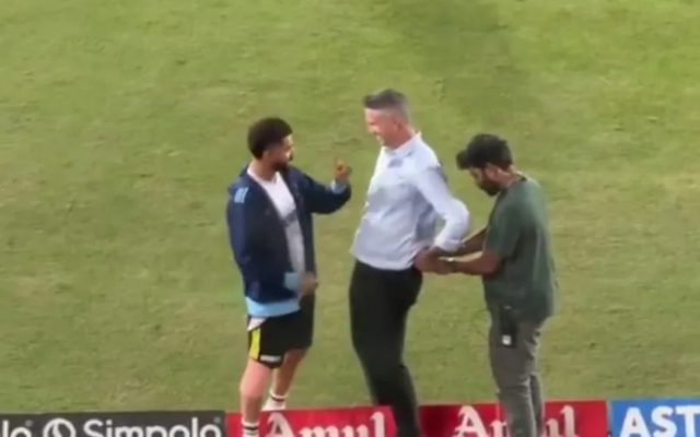 [WATCH] Virat Kohli And Kevin Pietersen’s Animated Chat On Knee Injury Captivate Fans