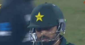 Babar Azam Falls to Glenn Phillips' Stunning Catch, Leaving Pakistan Disheartened