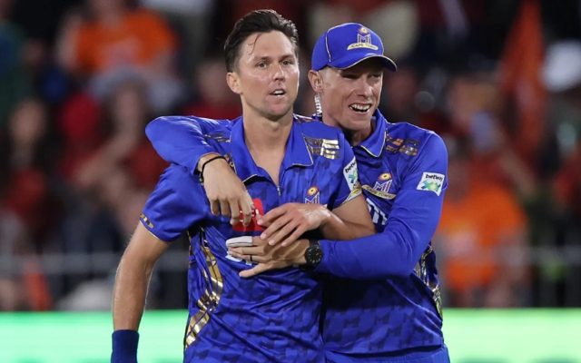 Trent Boult Creates History For MI Cape Town In SA20