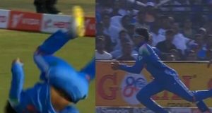 Shubman Gill Stuns Fans with a Spectacular Running Catch in 2nd ODI