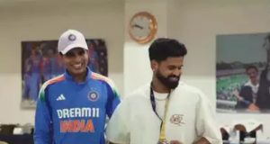 [WATCH] Shreyas Iyer Gets the 'Impact Fielder' Medal for the India- England Series