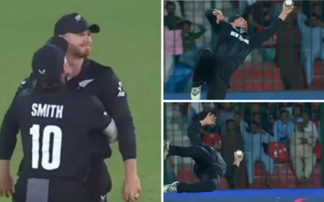 [Watch]: Rizwan Astonished As Glenn Phillips Pulls Off A Stunner In Champions Trophy