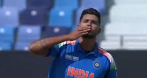 Champions Trophy 2025: Harshit Rana's Crucial Wicket, Najmul Hossain Shanto Falls in IND vs BAN Clash