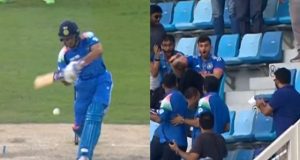 Shubman Gill's Monstrous Six Impresses Rohit Sharma in IND vs BAN match
